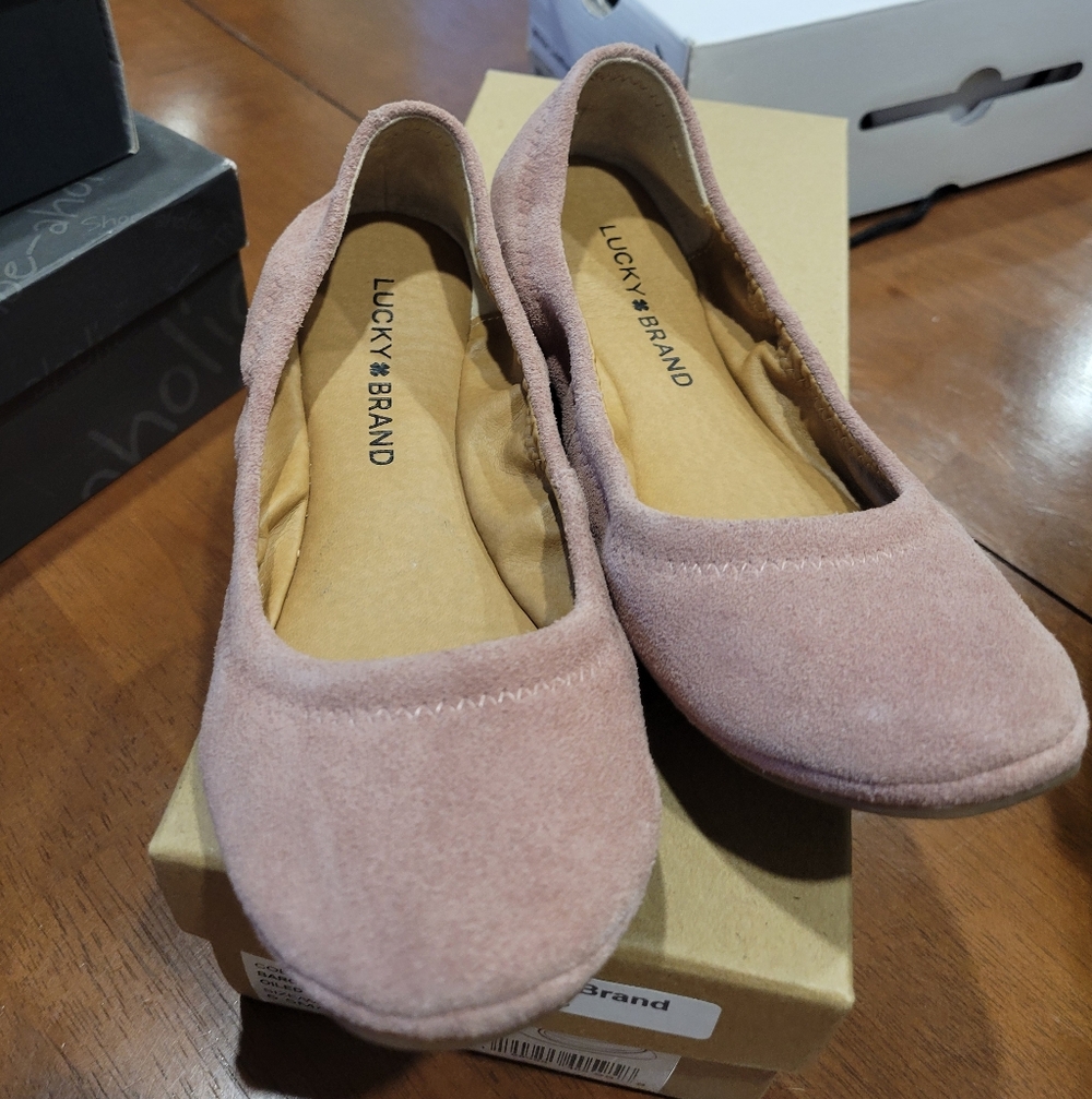 Lucky Brand Ballet Flats Size 5.5